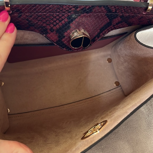 Kate Spade Snake Embossed Satchel - Picture 6 of 16